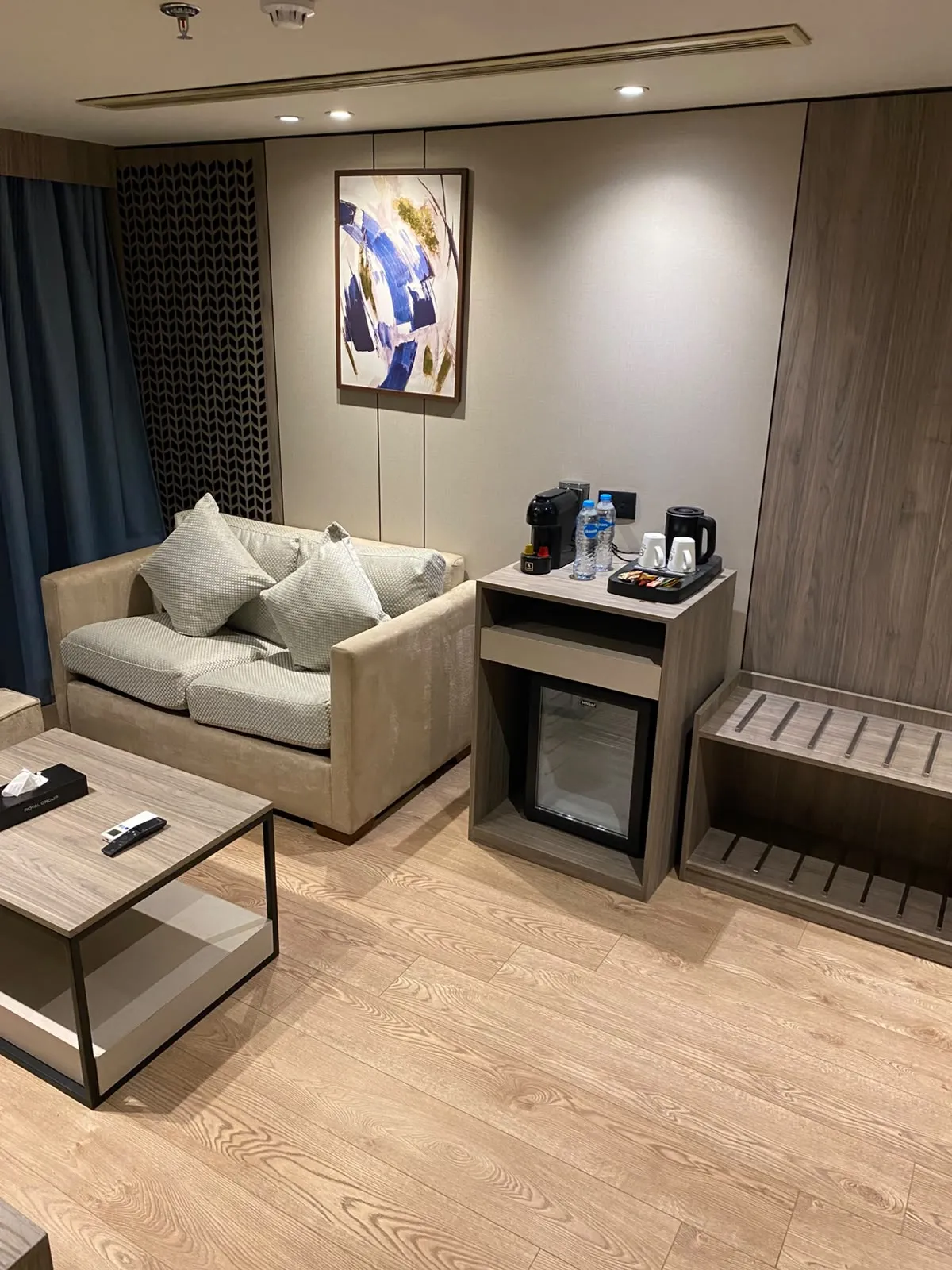 Suite aboard the Royal Liberty Nile cruise